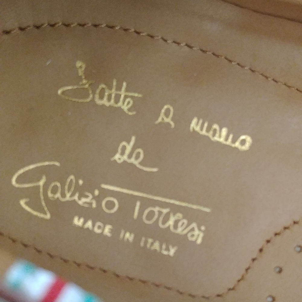 Like new GalizioTorresi hand stiched Leather shoes, size 42, Made in Italy - Picture 7 of 16